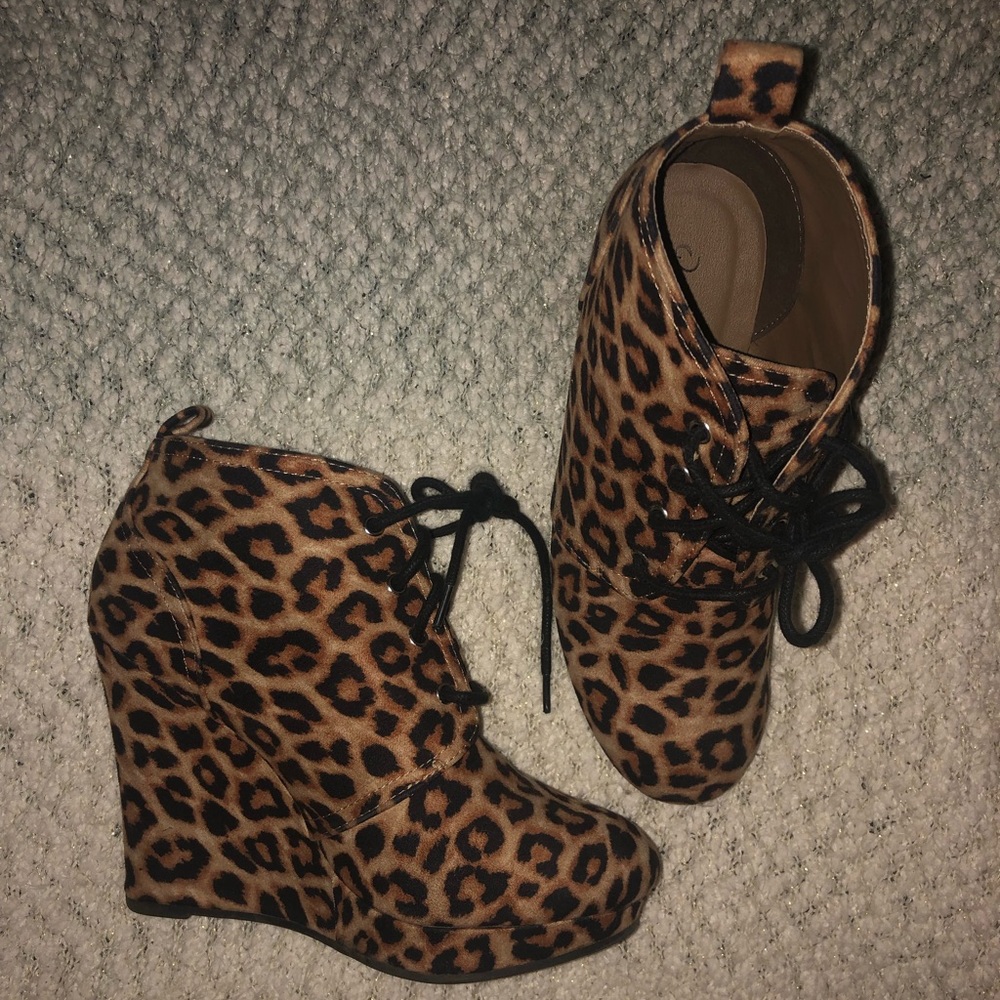 Cheetah Booties